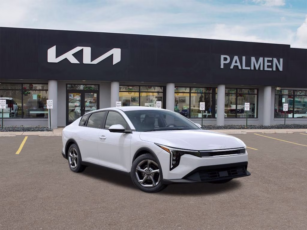 2026 Snow White Pearl Kia K4 LXS FWD Sedan