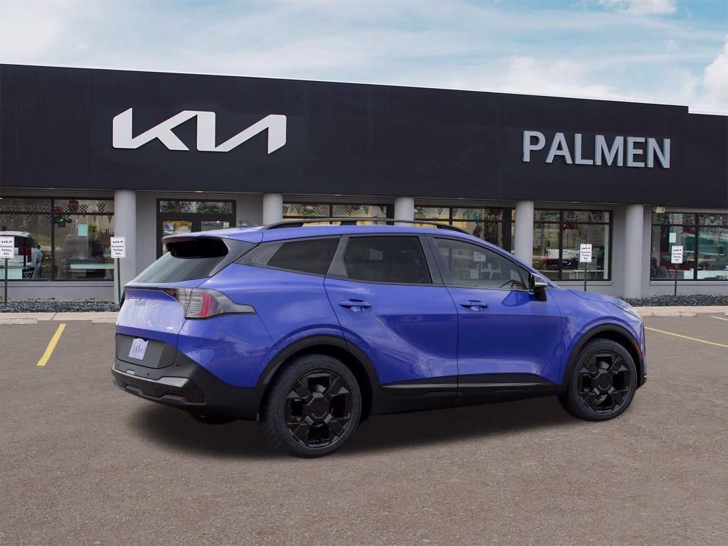 2026 Nebular Blue Kia Sportage X-Line AWD SUV