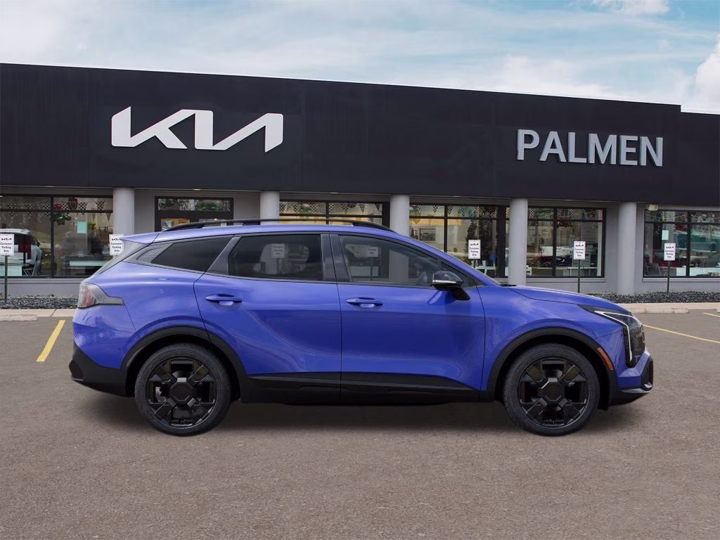 2026 Nebular Blue Kia Sportage X-Line AWD SUV