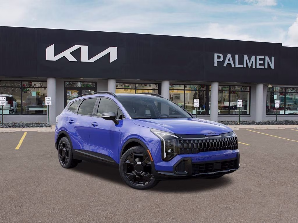 2026 Nebular Blue Kia Sportage X-Line AWD SUV