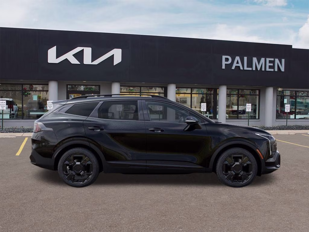 2026 Fusion Black Kia Sportage Hybrid X-Line AWD SUV