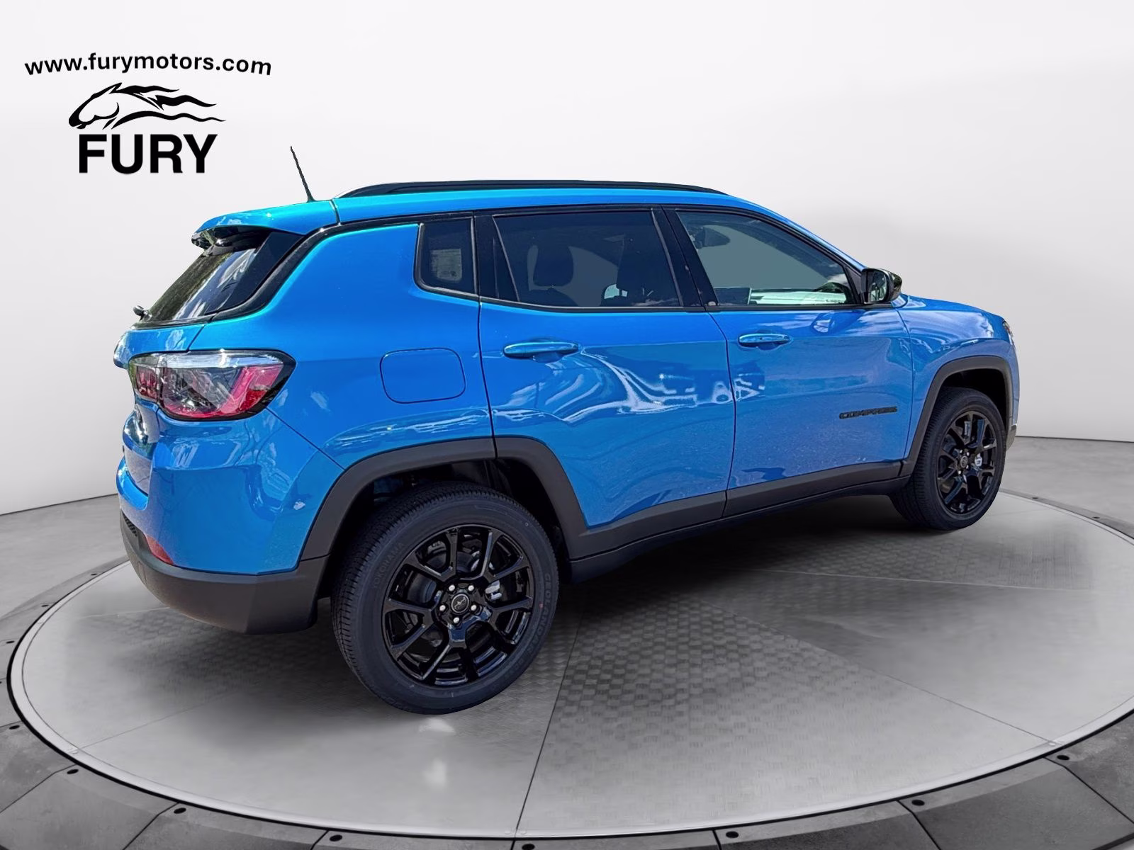 2026 Hydro Blue Pearlcoat Jeep Compass Latitude 4X4 SUV