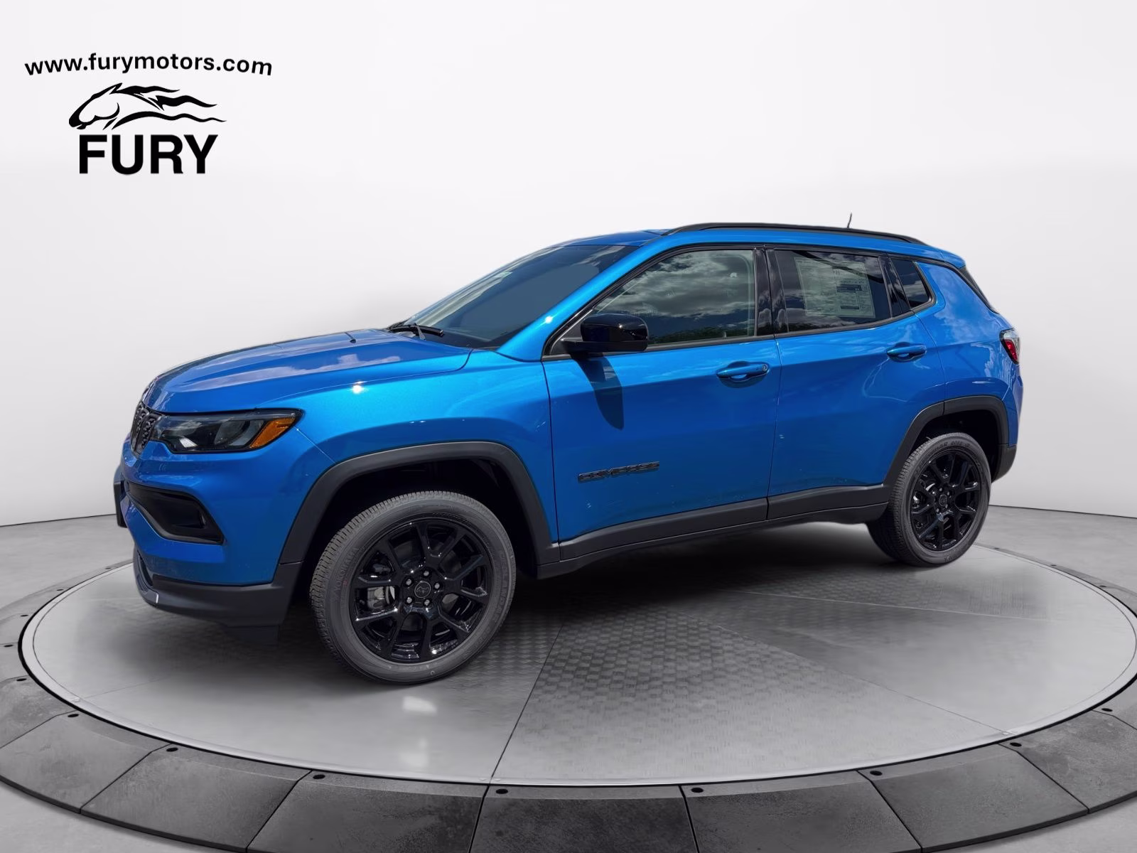 2026 Hydro Blue Pearlcoat Jeep Compass Latitude 4X4 SUV