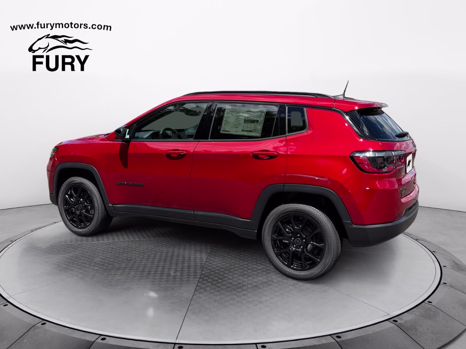 2026 Red Hot Pearlcoat Jeep Compass Latitude 4X4 SUV