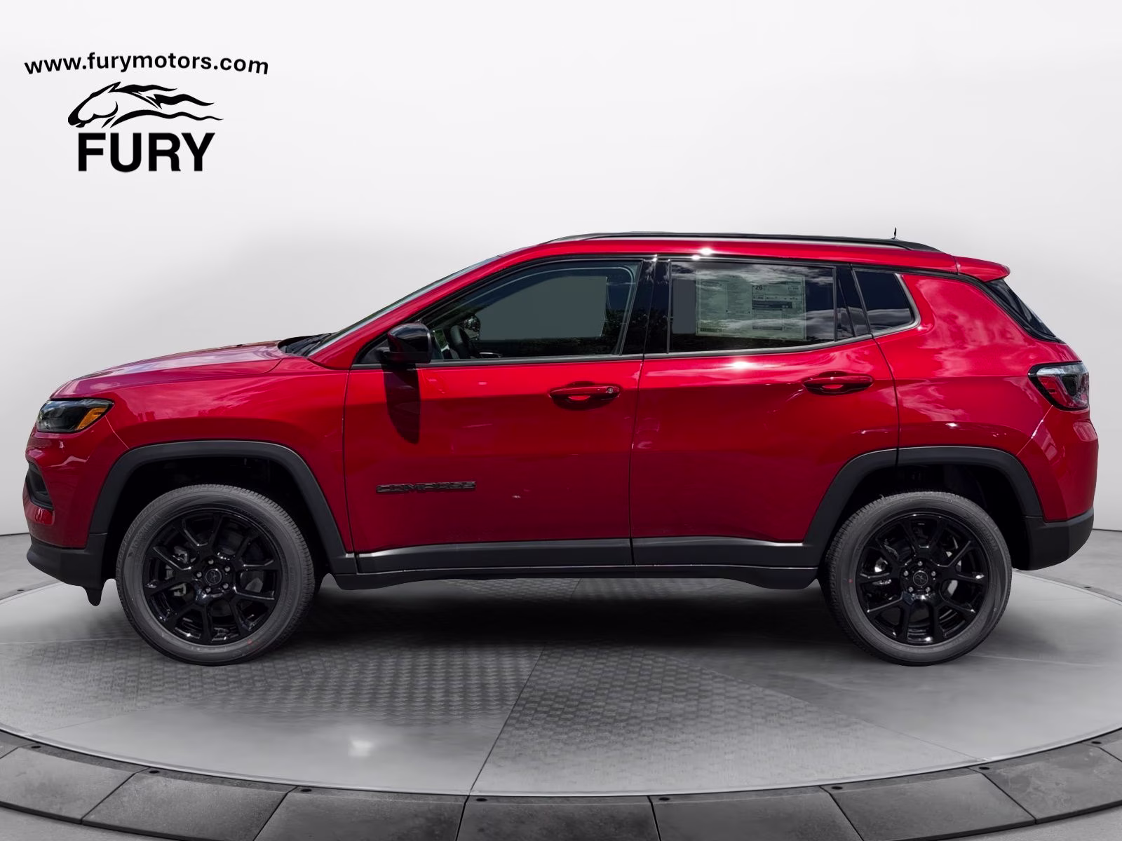 2026 Red Hot Pearlcoat Jeep Compass Latitude 4X4 SUV