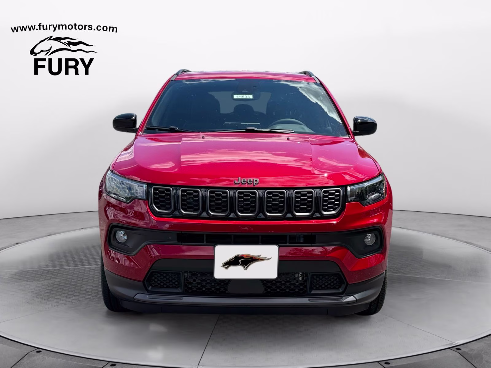 2026 Red Hot Pearlcoat Jeep Compass Latitude 4X4 SUV