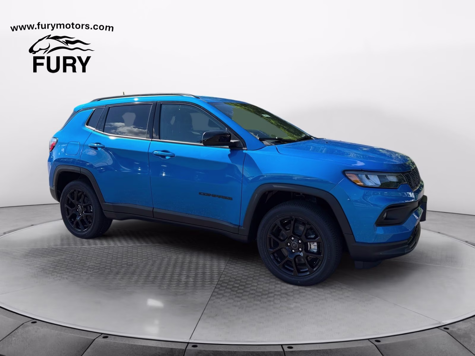 2026 Hydro Blue Pearlcoat Jeep Compass Latitude 4X4 SUV