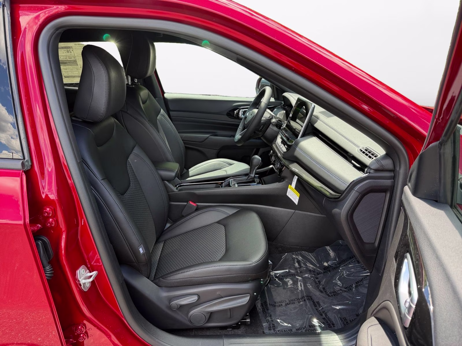 2026 Red Hot Pearlcoat Jeep Compass Latitude 4X4 SUV
