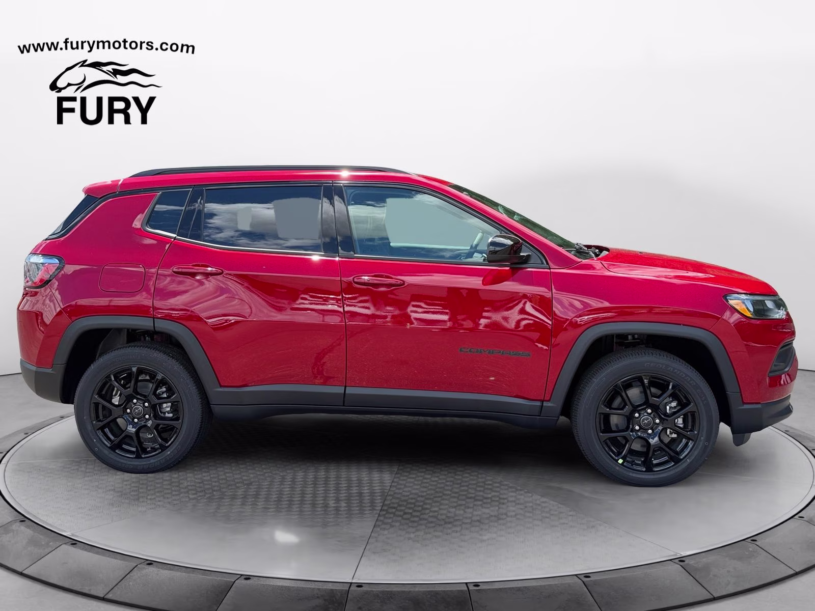 2026 Red Hot Pearlcoat Jeep Compass Latitude 4X4 SUV