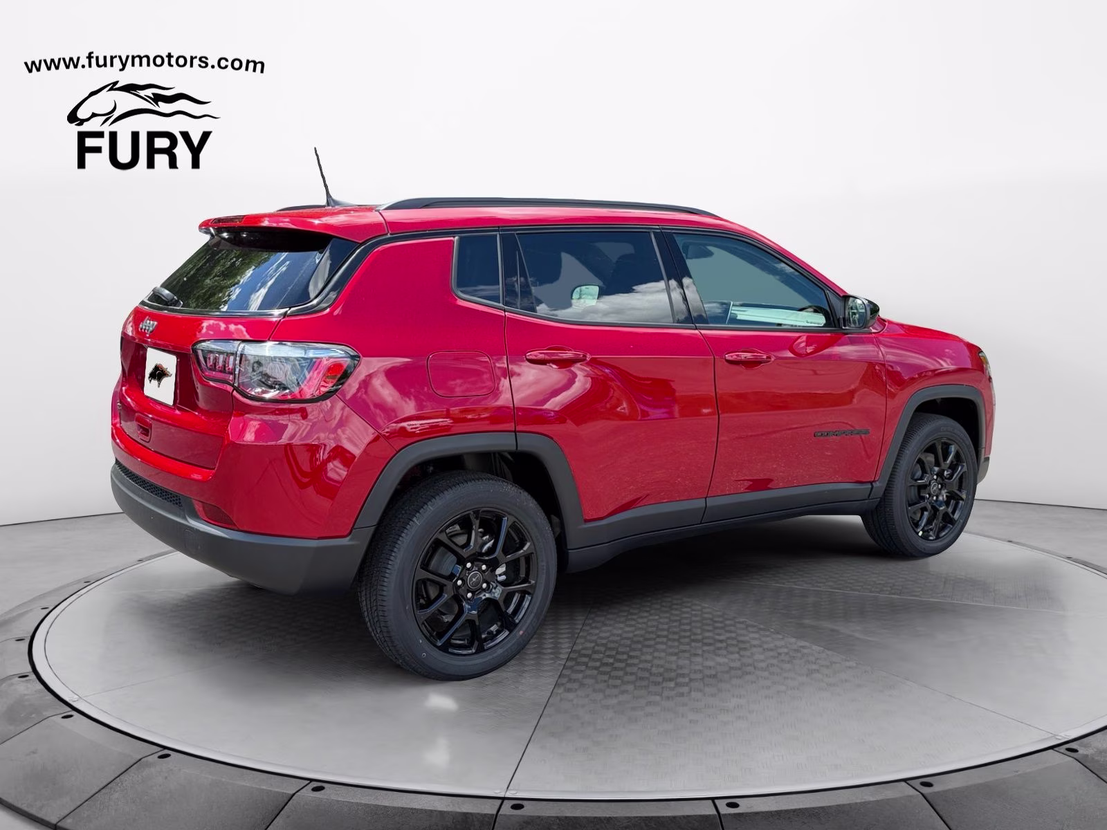 2026 Red Hot Pearlcoat Jeep Compass Latitude 4X4 SUV