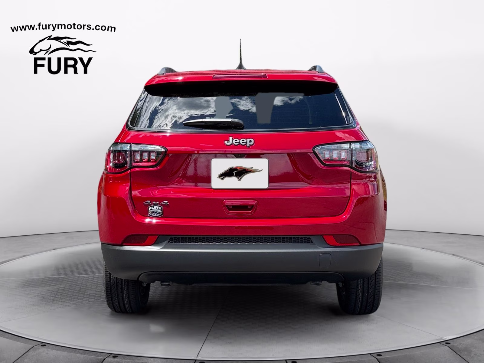 2026 Red Hot Pearlcoat Jeep Compass Latitude 4X4 SUV