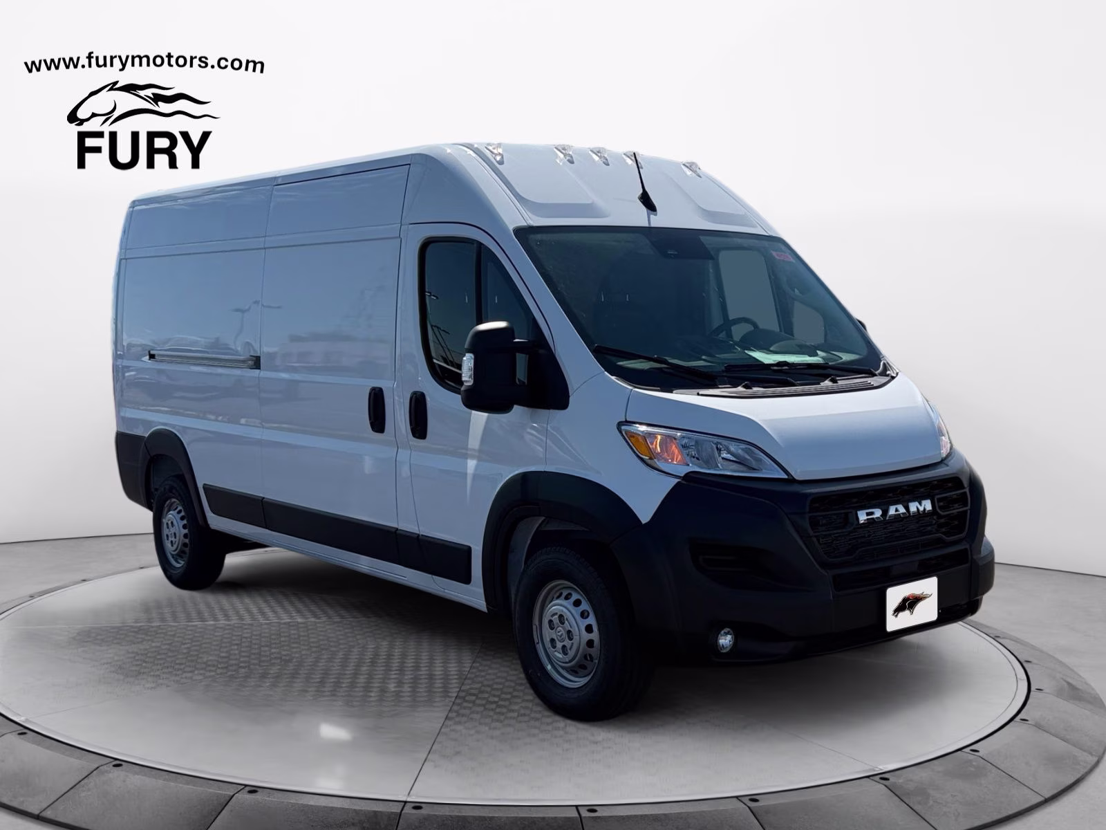 2026 Bright White Clearcoat Ram ProMaster 2500 High Roof FWD Van