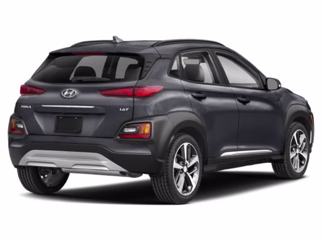 2021 Thunder Gray Hyundai Kona Limited AWD SUV