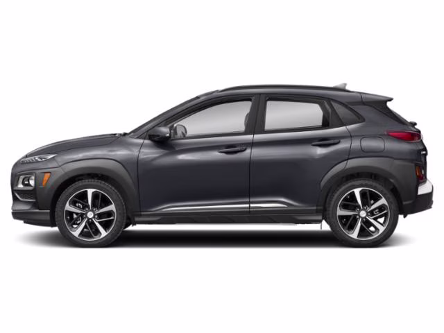 2021 Thunder Gray Hyundai Kona Limited AWD SUV