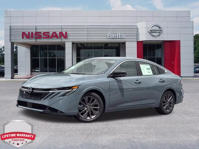 2026 Atlantic Gray Metallic Nissan Sentra SL FWD Sedan