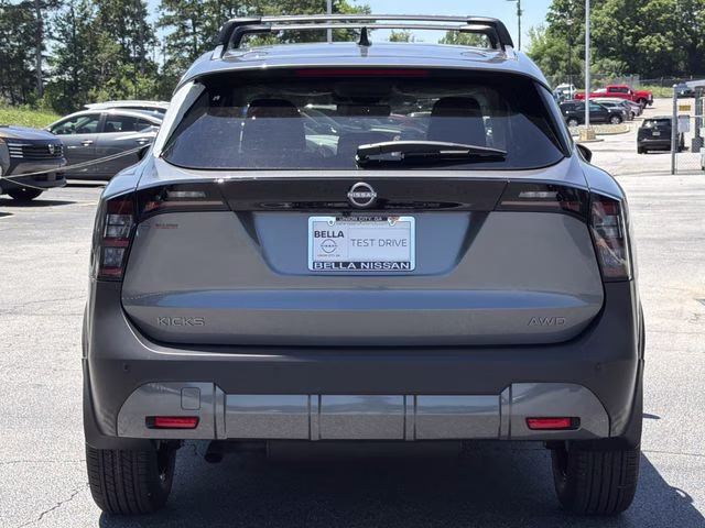 2026 Gun Metallic Nissan Kicks SV AWD SUV