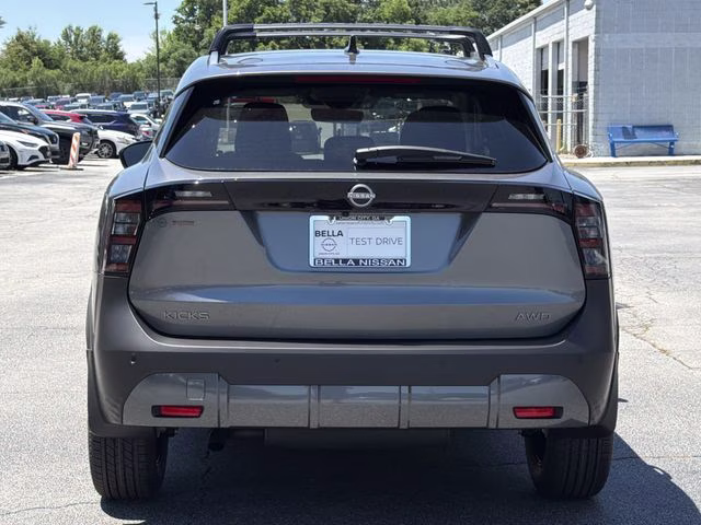 2026 Gun Metallic Nissan Kicks SV AWD SUV