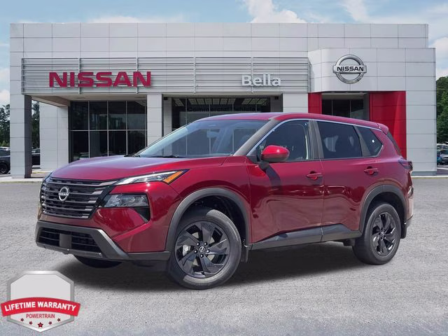 2026 Scarlet Ember Tintcoat Nissan Rogue SV FWD SUV