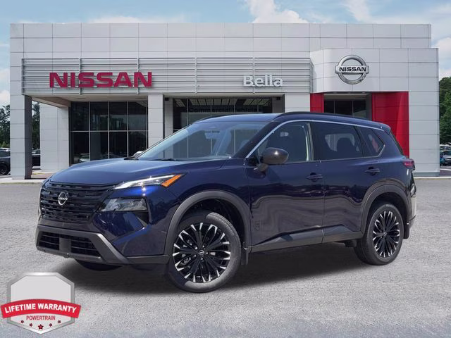 2026 Deep Ocean Blue Pearl Nissan Rogue Dark Armor FWD SUV