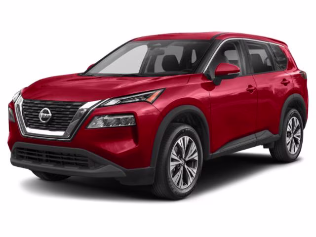 2021 Scarlet Ember Tintcoat Nissan Rogue SV FWD SUV