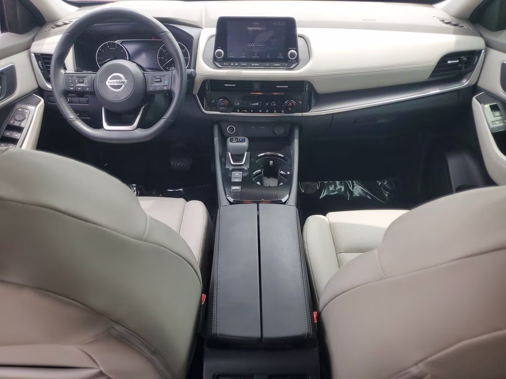 2021 Scarlet Ember Tintcoat Nissan Rogue SV FWD SUV
