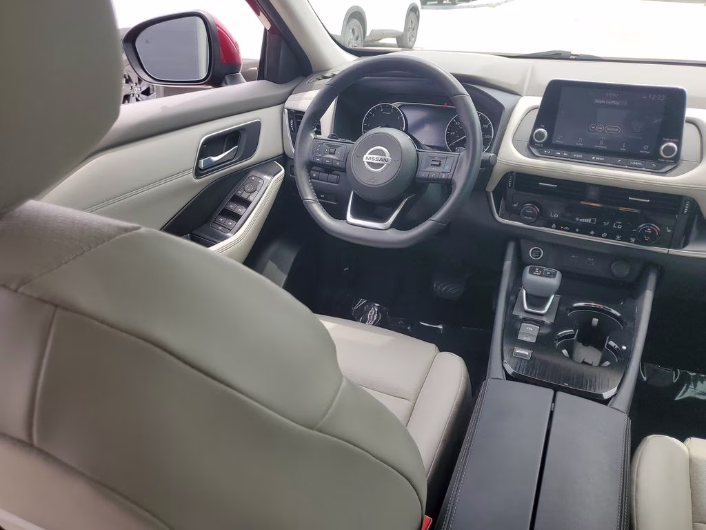 2021 Scarlet Ember Tintcoat Nissan Rogue SV FWD SUV
