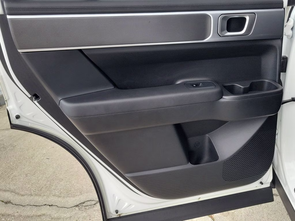 2024 Serenity White Hyundai Santa Fe SE FWD SUV