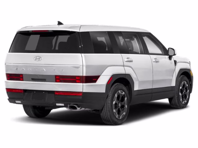 2024 Serenity White Hyundai Santa Fe SE FWD SUV
