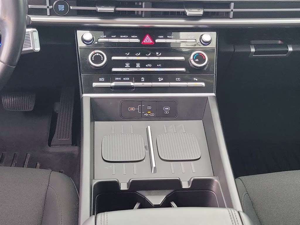 2024 Serenity White Hyundai Santa Fe SE FWD SUV