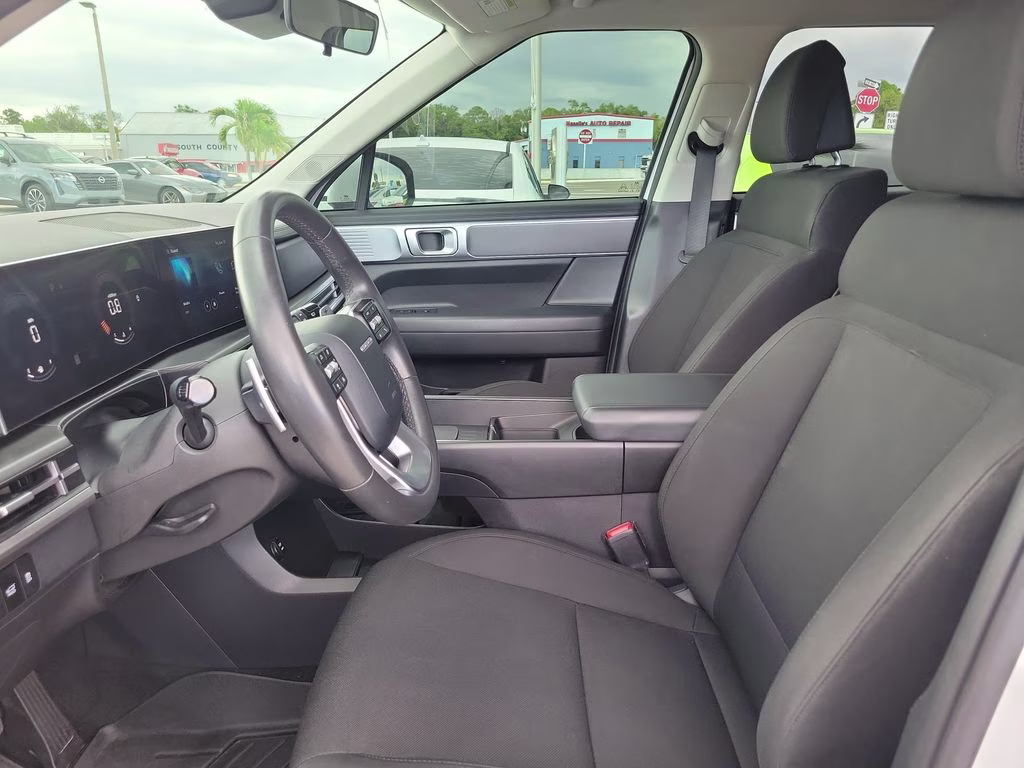 2024 Serenity White Hyundai Santa Fe SE FWD SUV