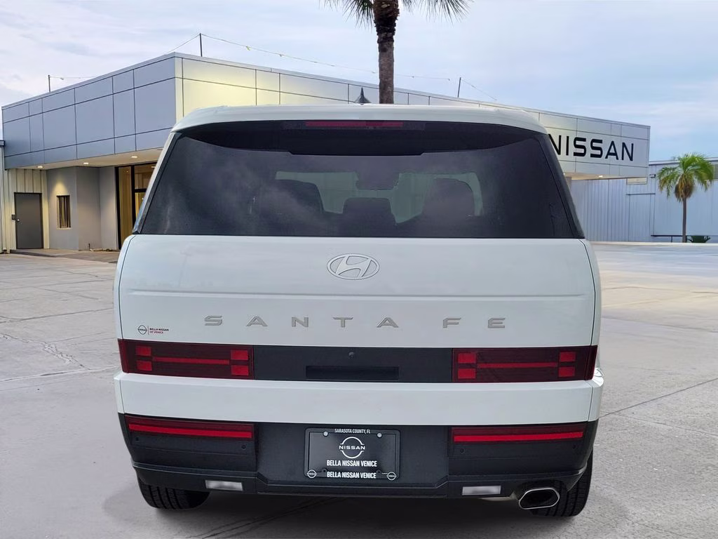 2024 Serenity White Hyundai Santa Fe SE FWD SUV