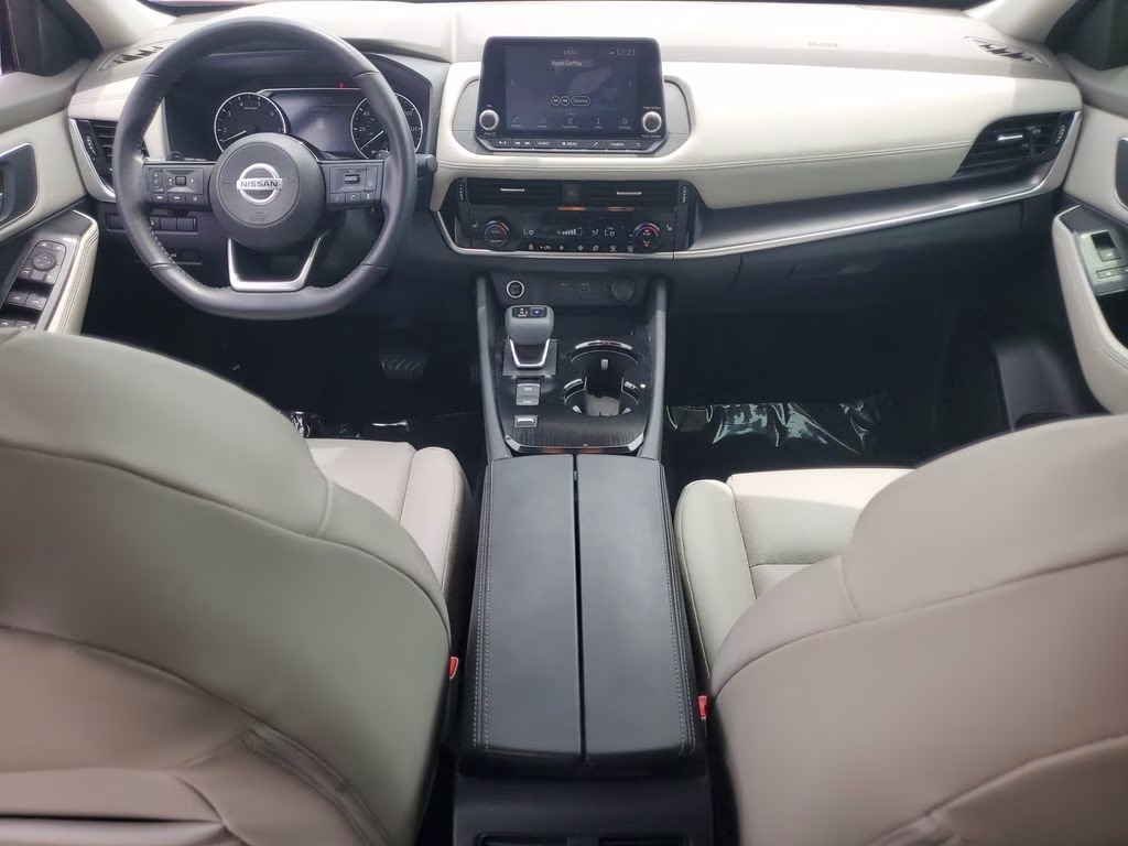 2021 Scarlet Ember Tintcoat Nissan Rogue SV FWD SUV
