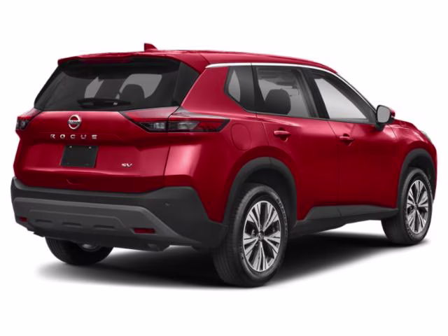 2021 Scarlet Ember Tintcoat Nissan Rogue SV FWD SUV