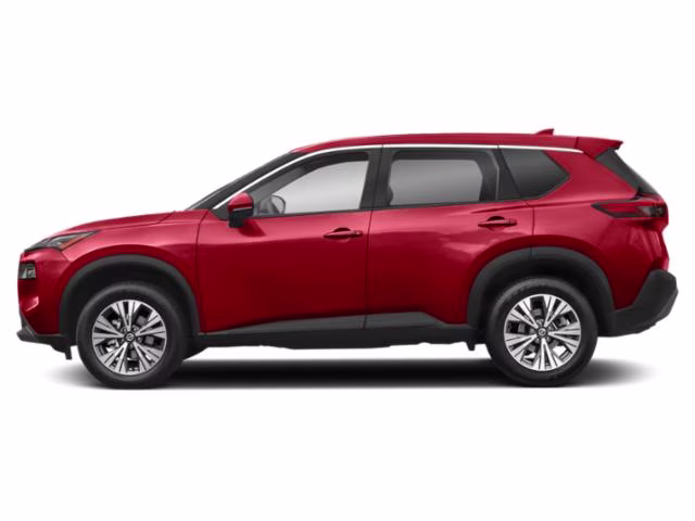2021 Scarlet Ember Tintcoat Nissan Rogue SV FWD SUV