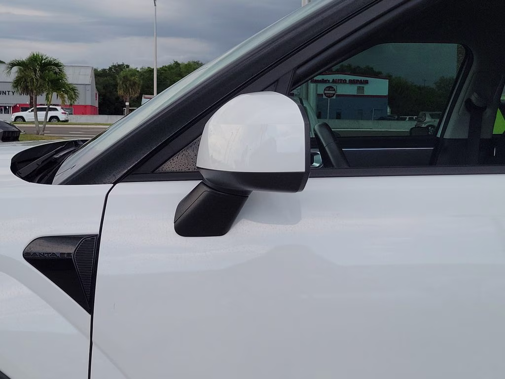 2024 Serenity White Hyundai Santa Fe SE FWD SUV