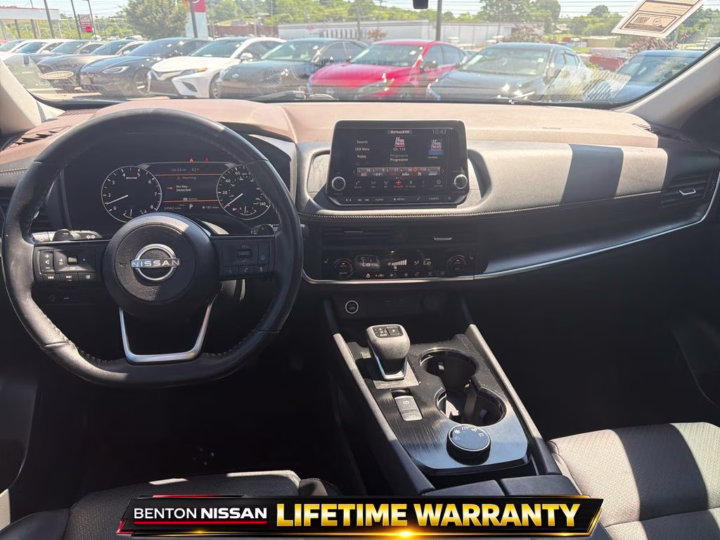 2023 Super Black Nissan Rogue SV AWD SUV