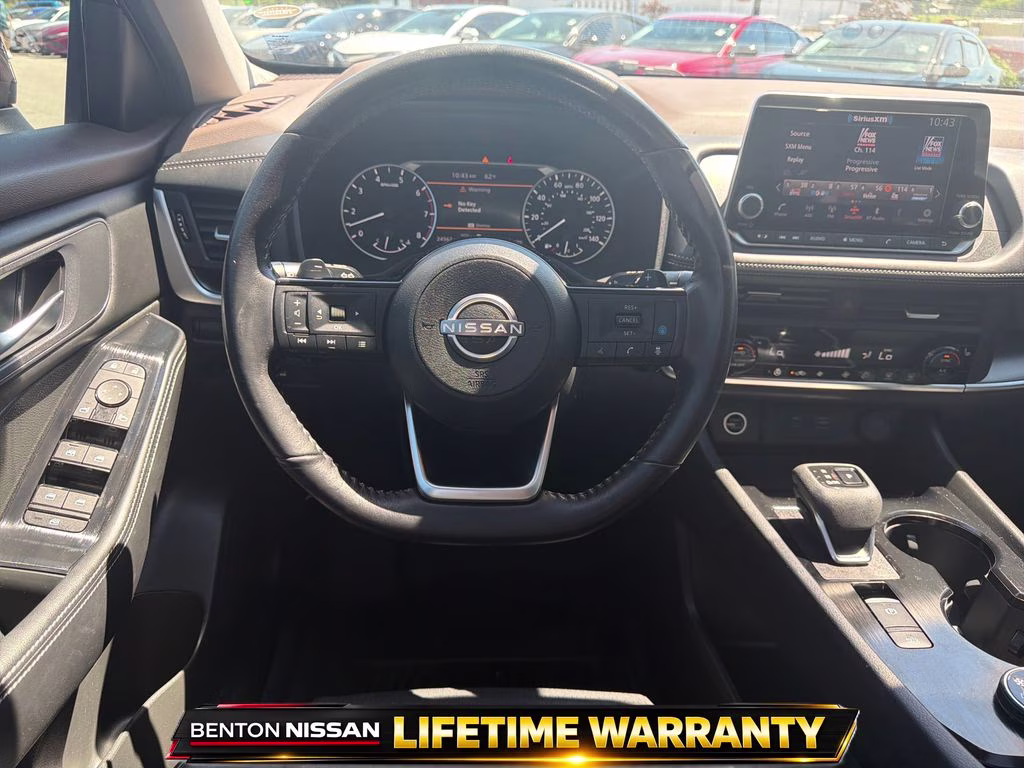 2023 Super Black Nissan Rogue SV AWD SUV