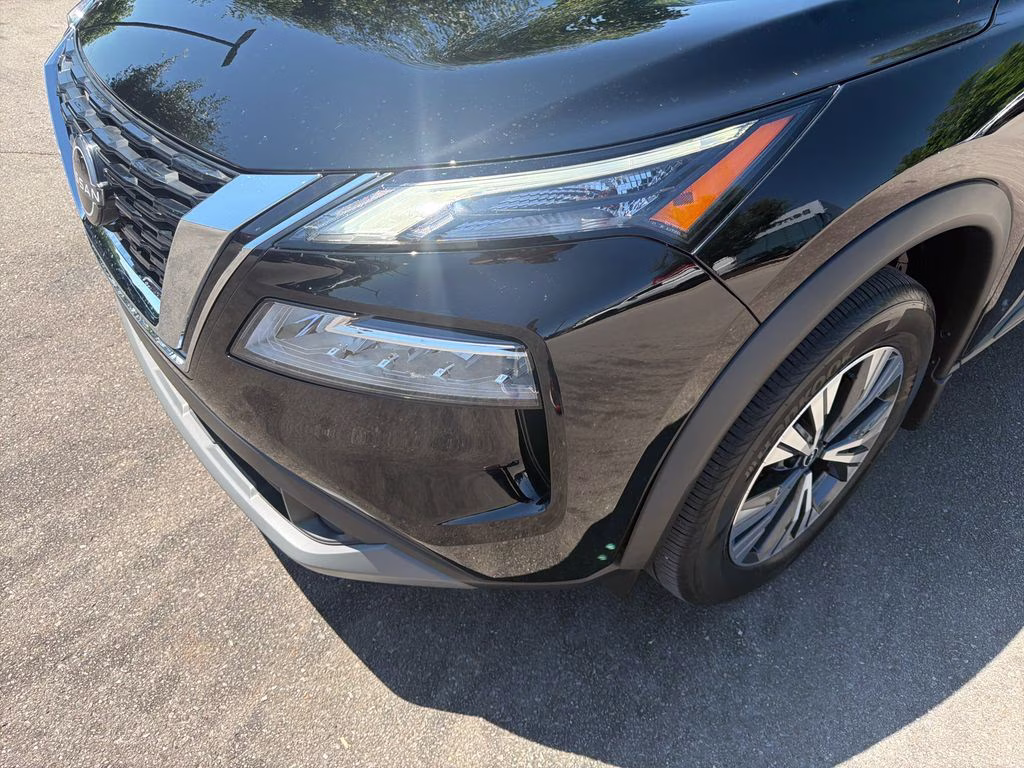 2023 Super Black Nissan Rogue SV AWD SUV