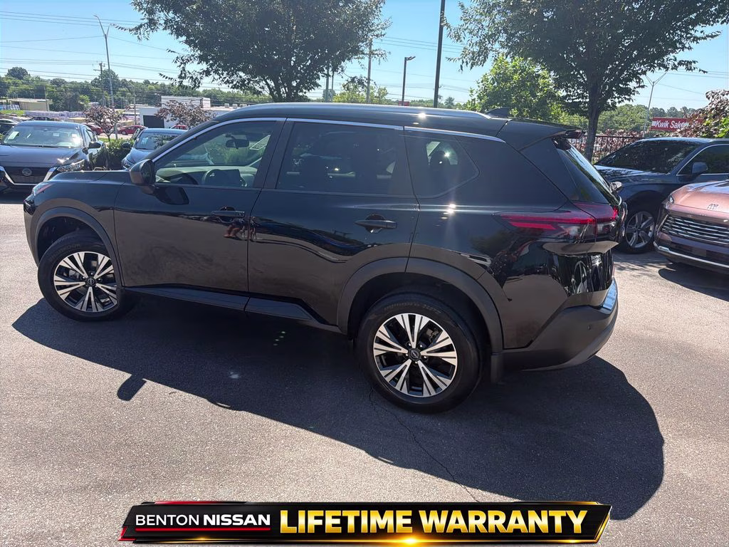 2023 Super Black Nissan Rogue SV AWD SUV
