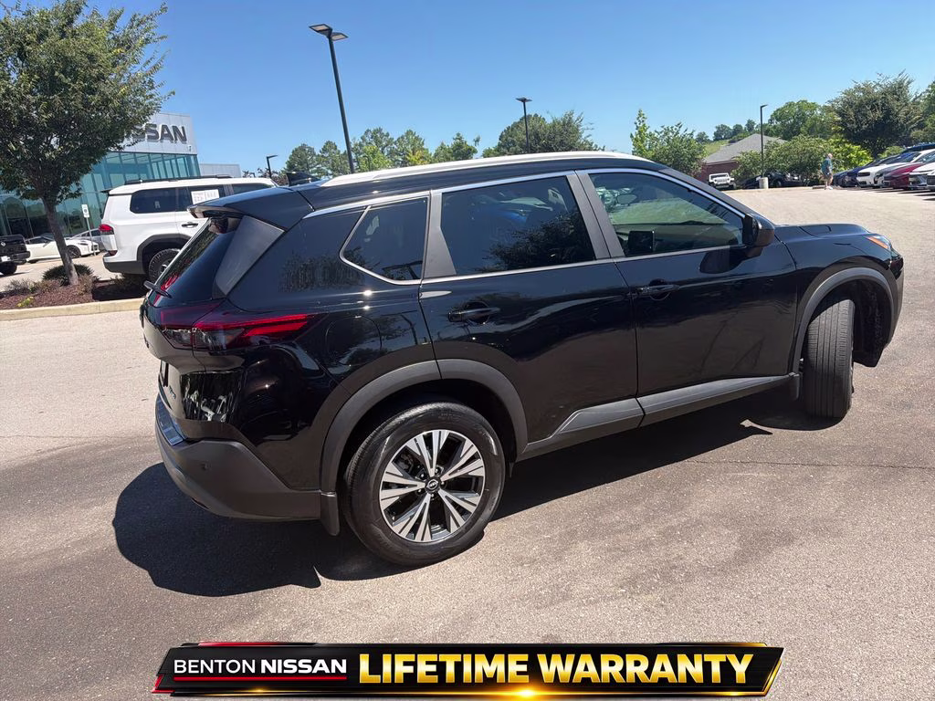 2023 Super Black Nissan Rogue SV AWD SUV