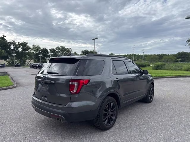 2017 Magnetic Metallic Ford Explorer XLT FWD SUV