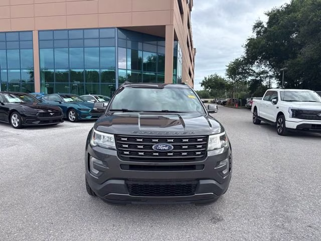 2017 Magnetic Metallic Ford Explorer XLT FWD SUV