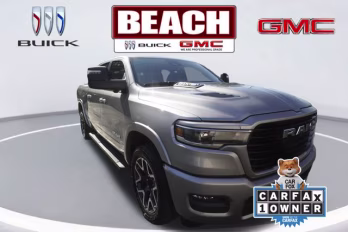 2025 Billet Silver Metallic Clearcoat Ram 1500 Laramie 4X4 Truck