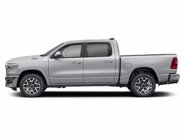 2025 Billet Silver Metallic Clearcoat Ram 1500 Laramie 4X4 Truck