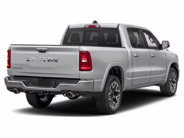 2025 Billet Silver Metallic Clearcoat Ram 1500 Laramie 4X4 Truck
