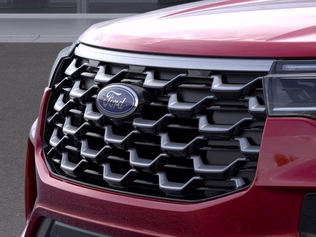 2026 Red Metallic Ford Explorer Platinum RWD SUV