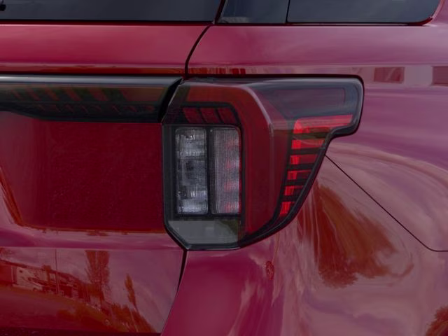 2026 Red Metallic Ford Explorer Platinum RWD SUV