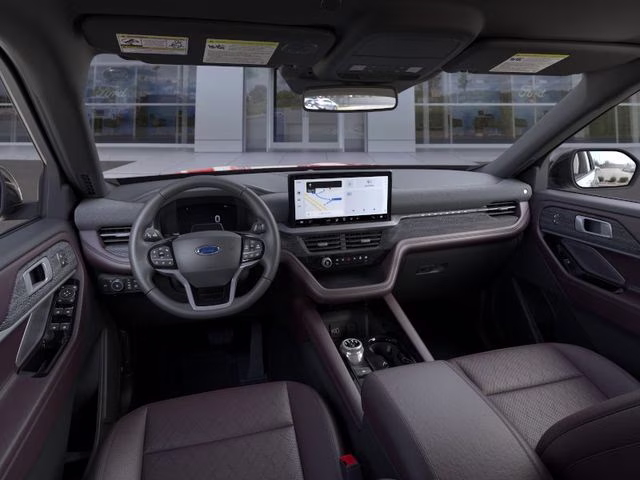 2026 Red Metallic Ford Explorer Platinum RWD SUV