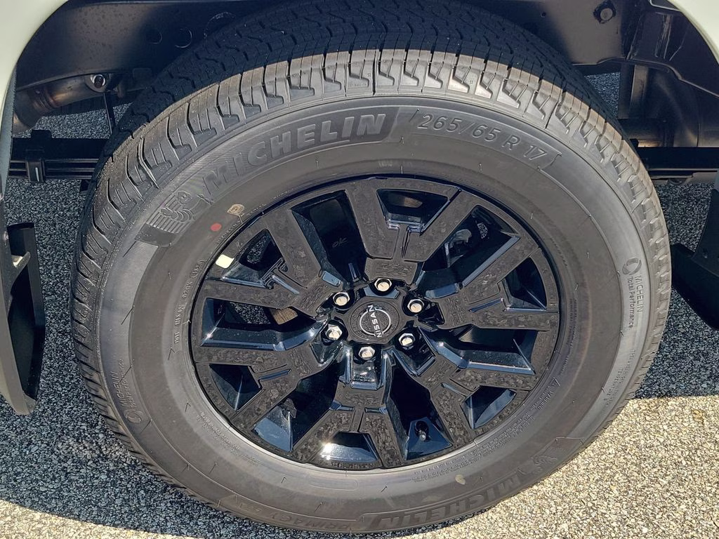 2026 Glacier White Nissan Frontier SV RWD Truck