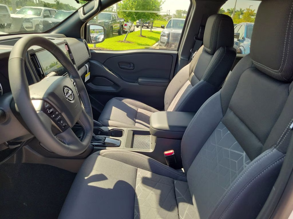2026 Glacier White Nissan Frontier SV RWD Truck